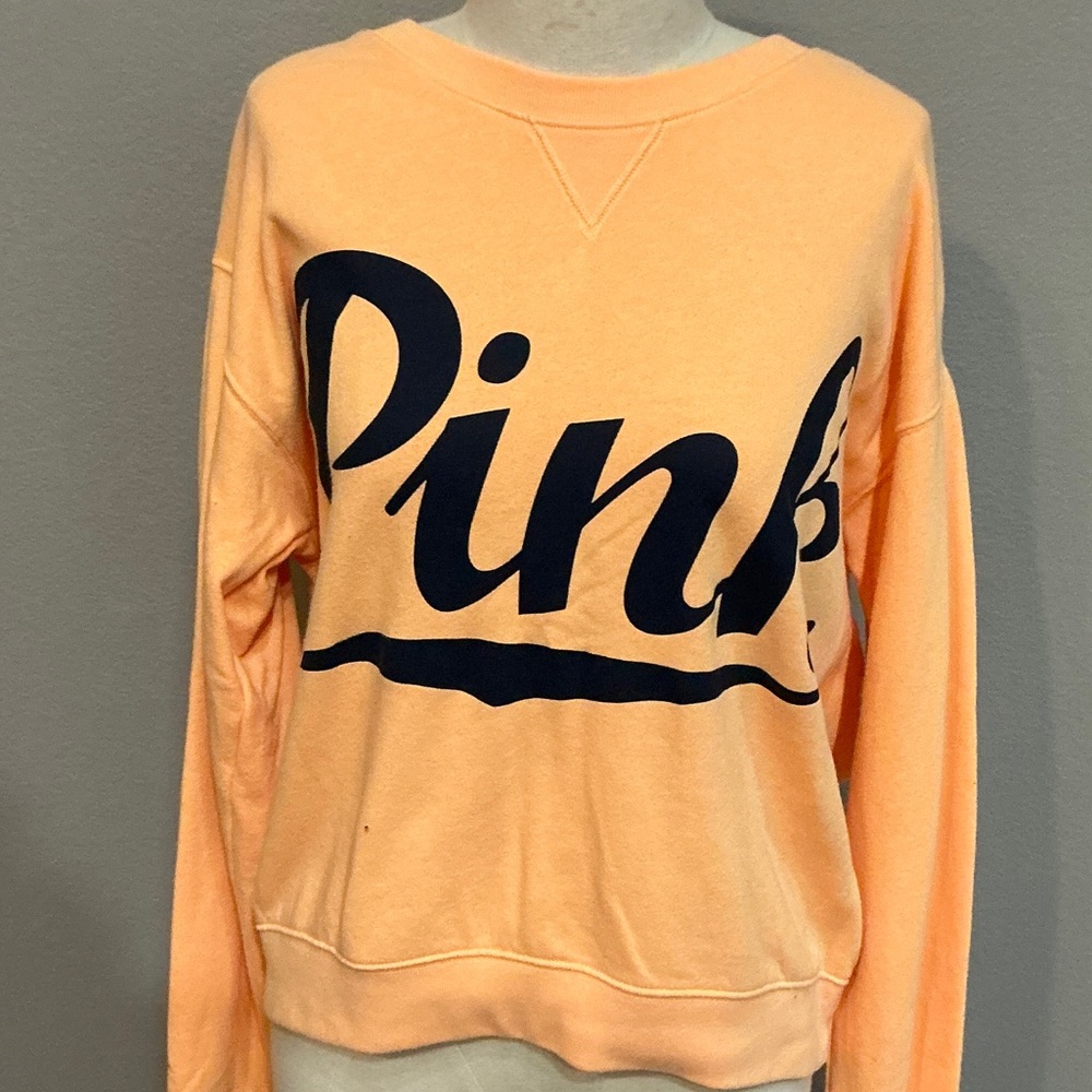 PINK Victoria's Secret Peach Sweatshirt